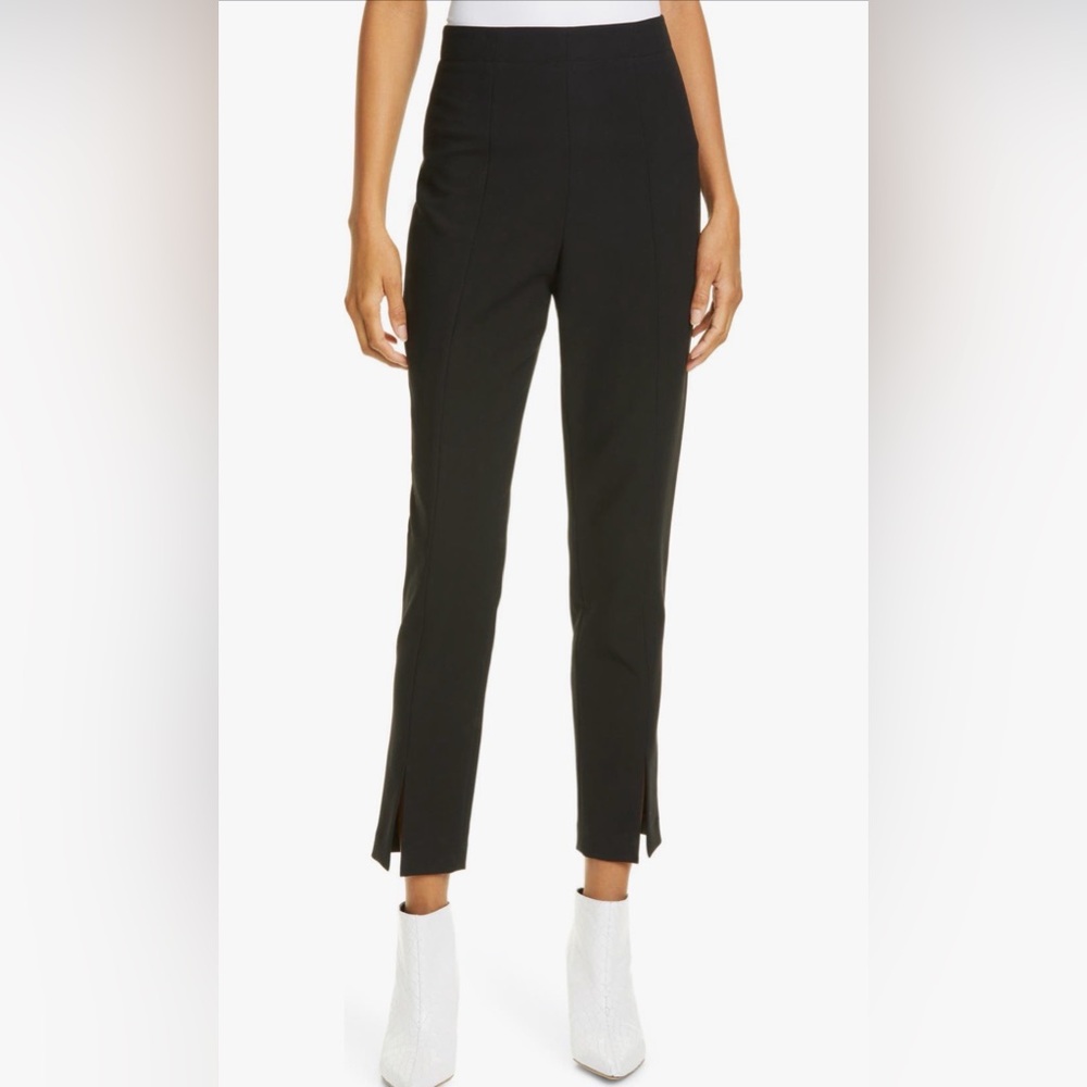 Tibi Slit Ankle Skinny Pants, Size 6